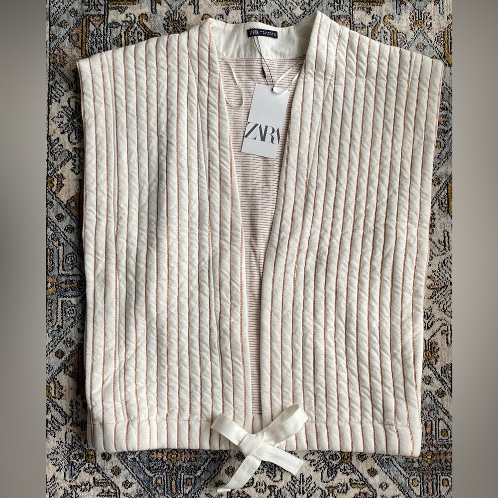 Zara dolman sleeve cotton top